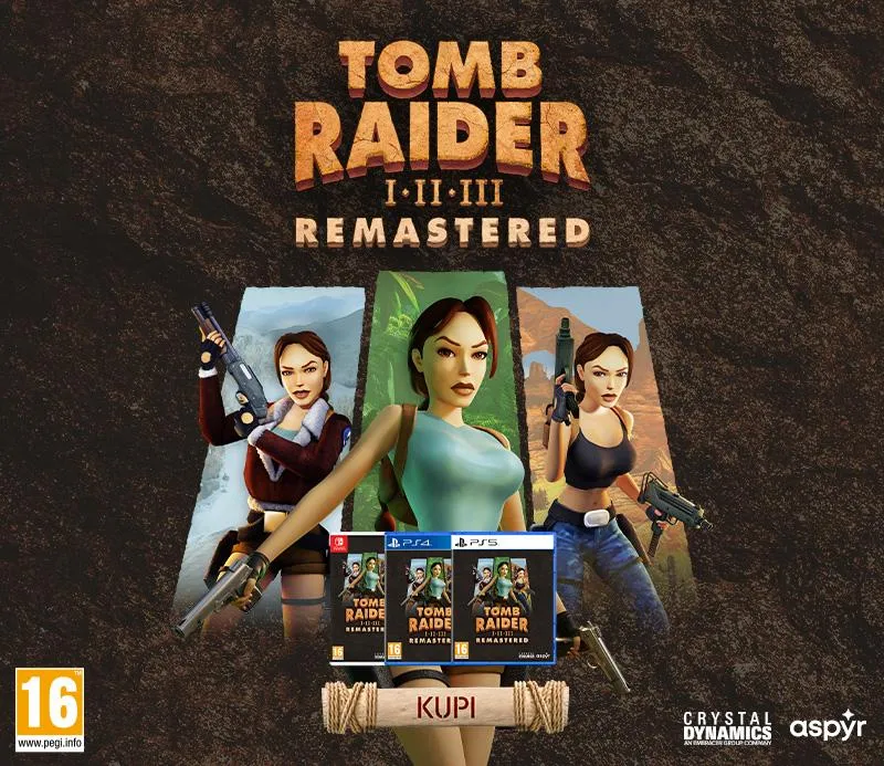 Tomb Raider I-III Remastered Starring Lara Croft