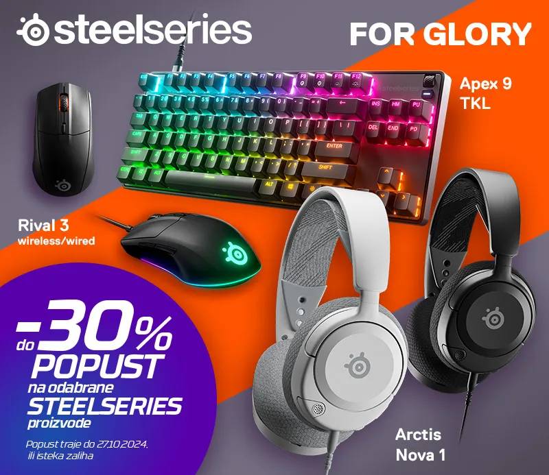 SteelSeries akcija