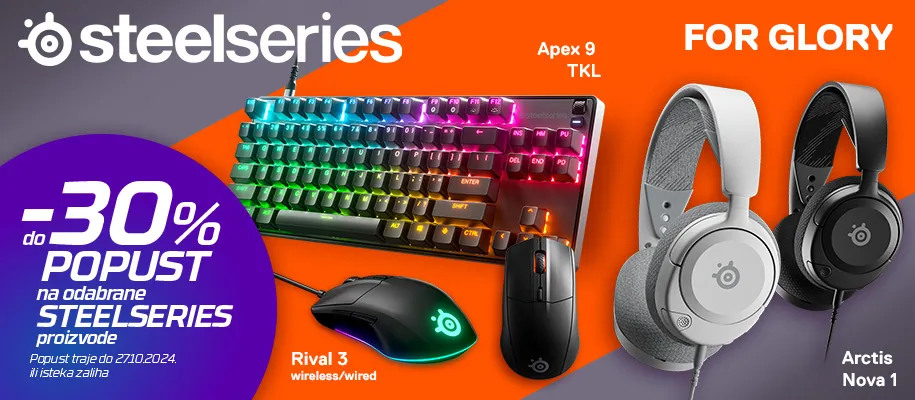 SteelSeries akcija