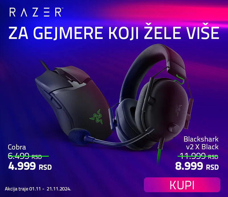 Razer akcija za gejmere koji žele više 