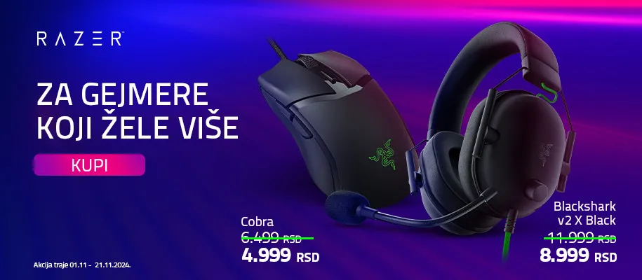 Razer akcija za gejmere koji žele više 