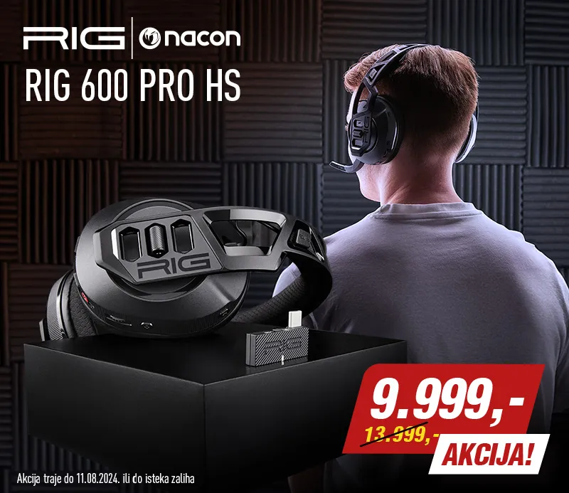 Slušalice Nacon RIG 600 PRO HS Wireless