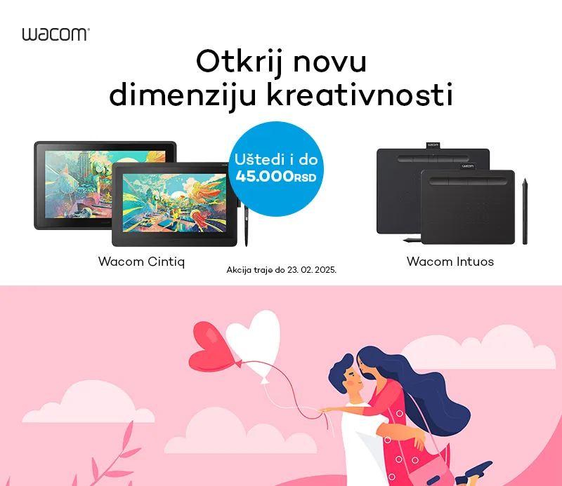 Wacom grafičke table akcija