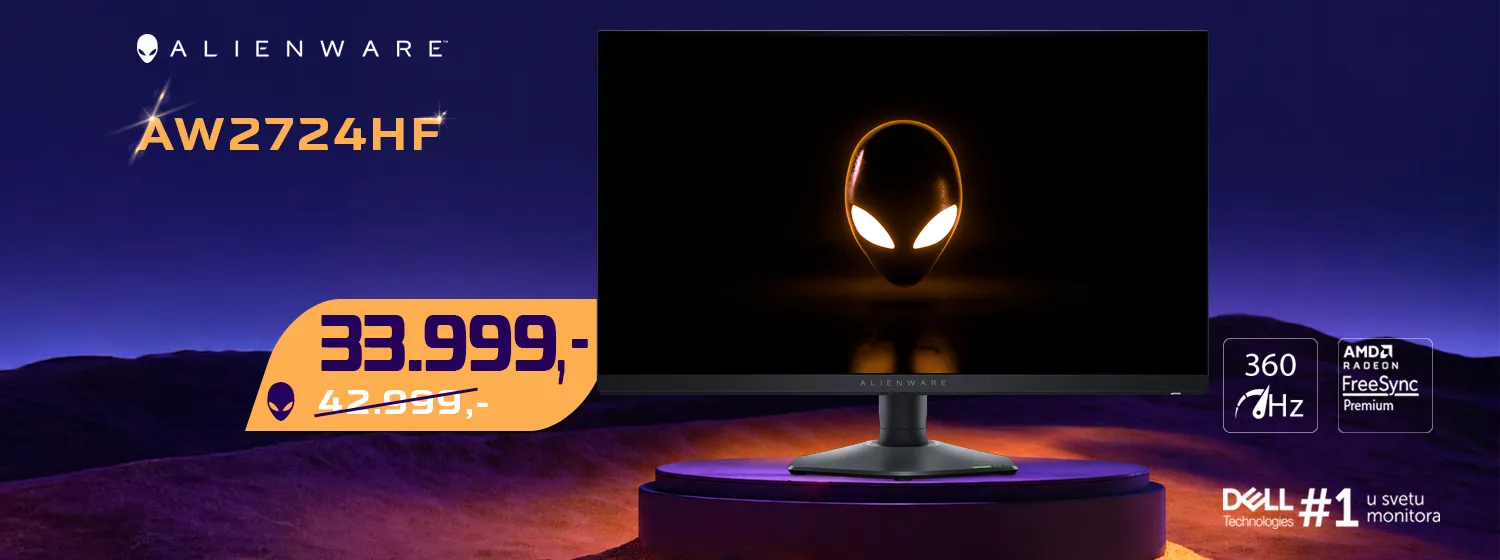Alienware monitor akcija