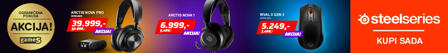 SteelSeries akcija