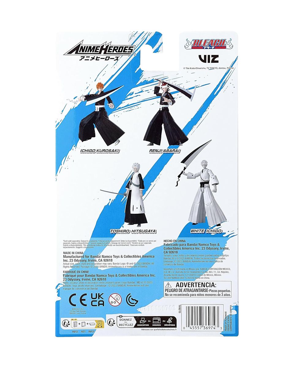 Action Figure Bleach - Anime Heroes - White Ichigo 