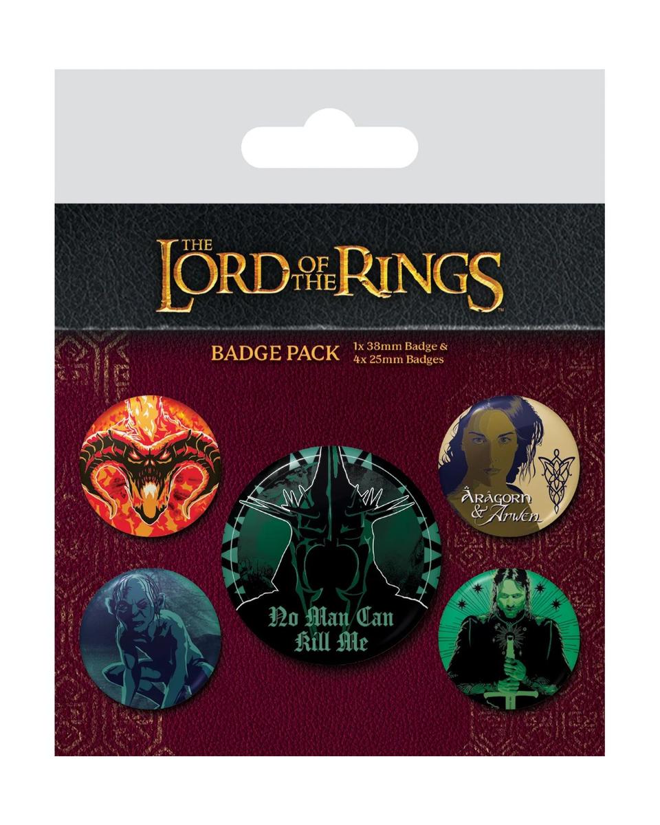 Bedževi Lord Of The Rings - Badge Pack 