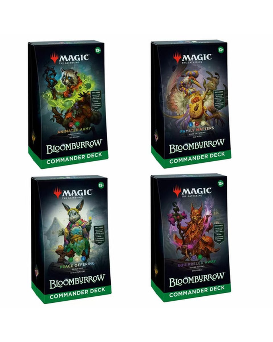 Board Game Magic the Gathering - TCG Bloomburrow - Commander Decks 