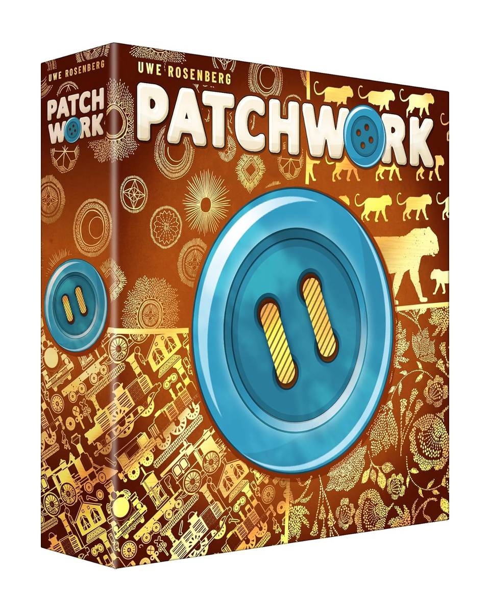 Board Game Patchwork Gold - 10 Year Anniverasry Edition 