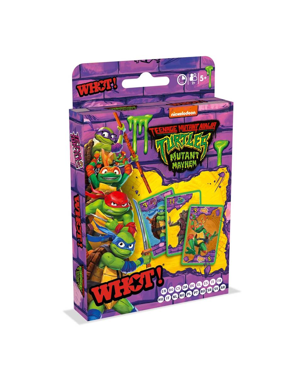 Board Game WHOT! - Teenage Mutant Ninja Turtles 