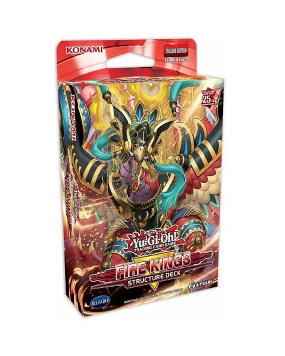 Board Game - Yu-Gi-Oh! TCG Structure Deck - Revamped: Fire Kings 