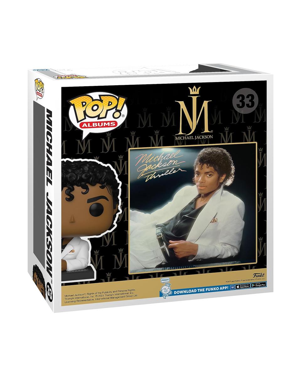 Bobble Figure Albums - Micheal Jackson POP! - Thriller 