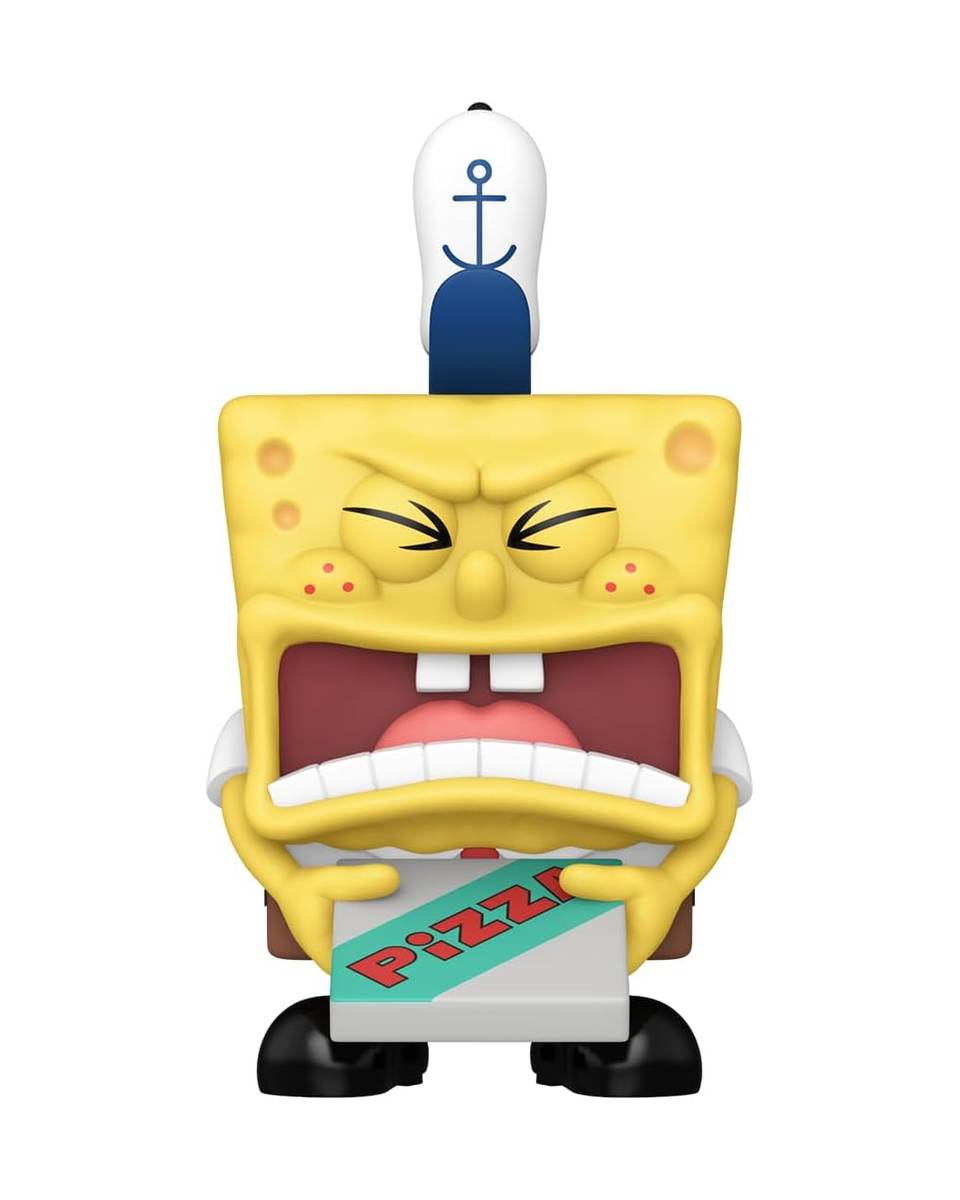 Bobble Figure Animation - SpongeBob Squarepants POP! - Krusty Krab Pizza SpongeBob 