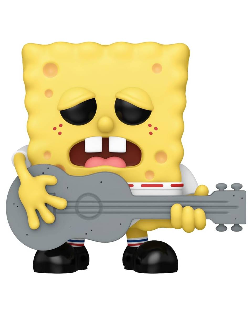 Bobble Figure Animation - SpongeBob Squarepants POP! - Ripped Pants SpongeBob 