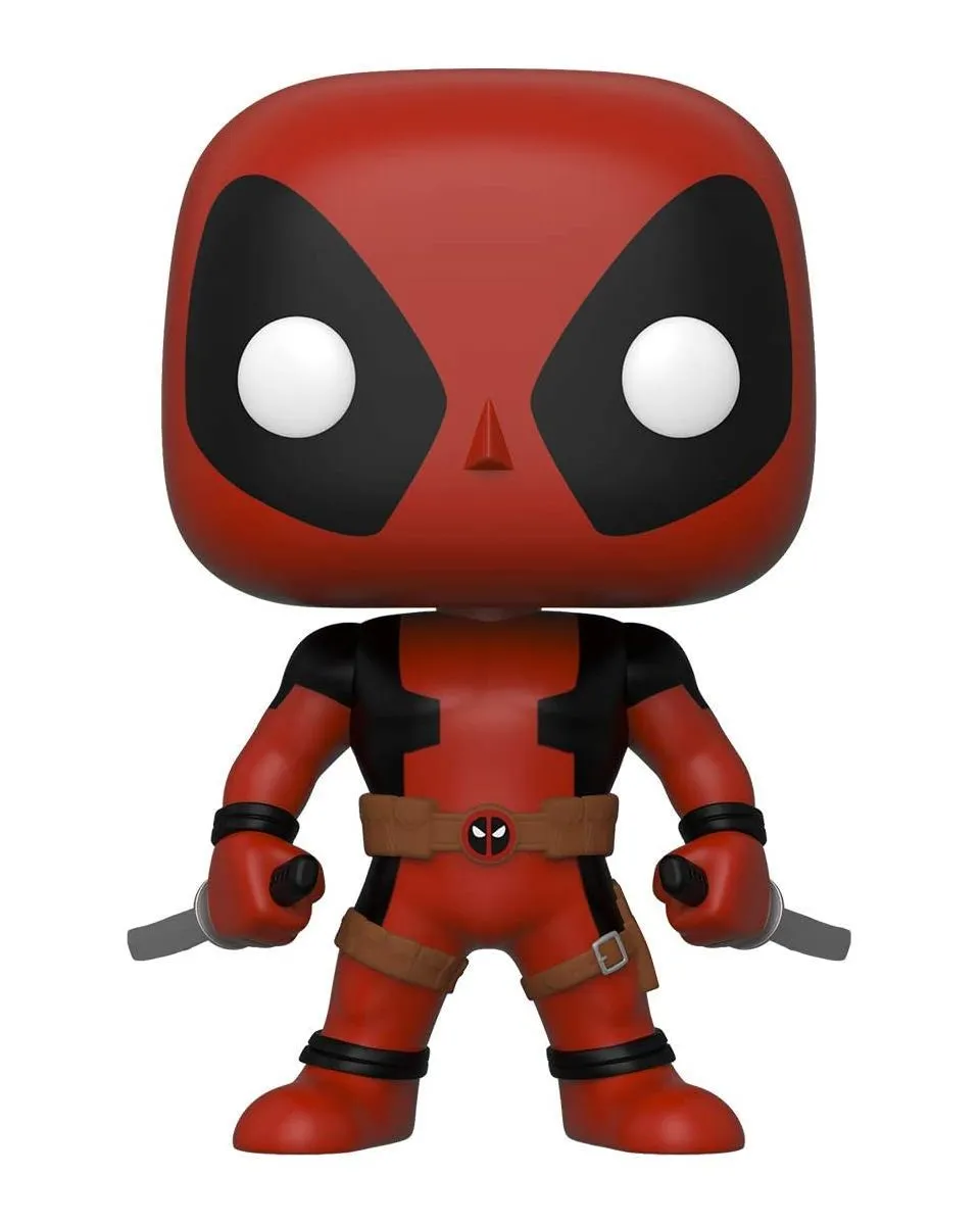 Bobble Figure Deadpool POP! - Deadpool with Two Swords 