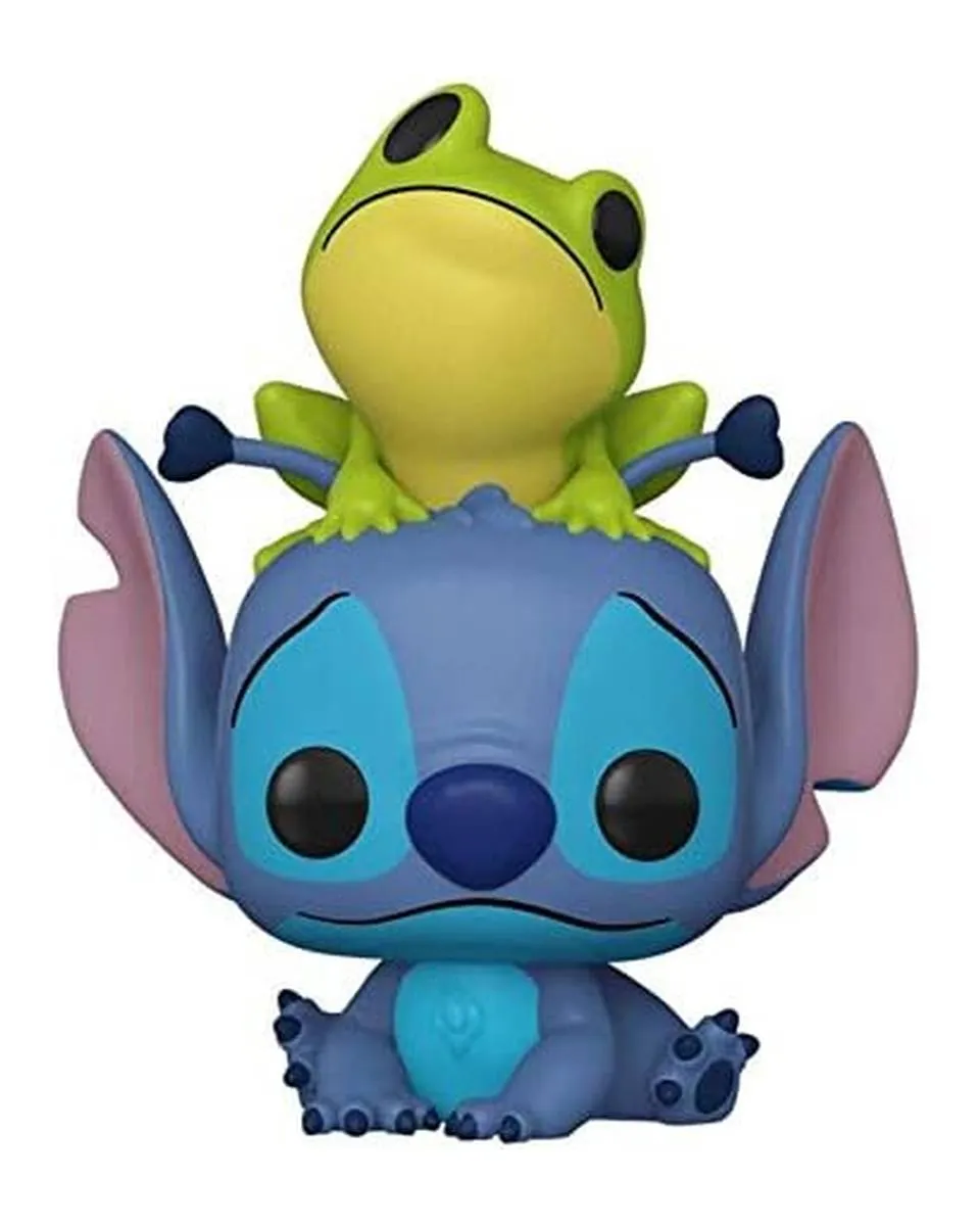 Bobble Figure Disney - Lilo & Stitch POP! - Stitch with Frog - Special Edition 