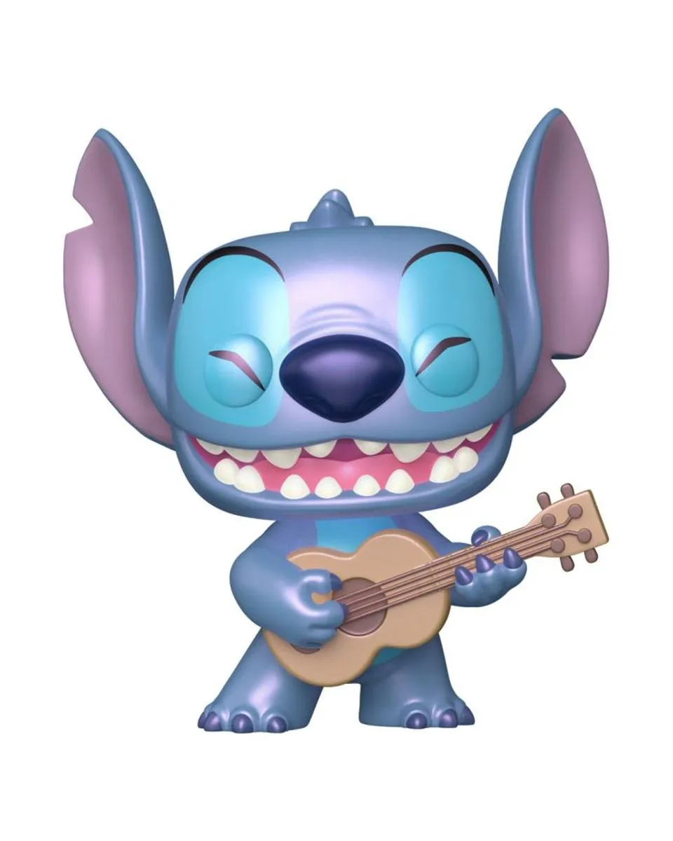 Bobble Figure Disney - Lilo & Stitch POP! - Stitch with Ukelele - Special Edition 