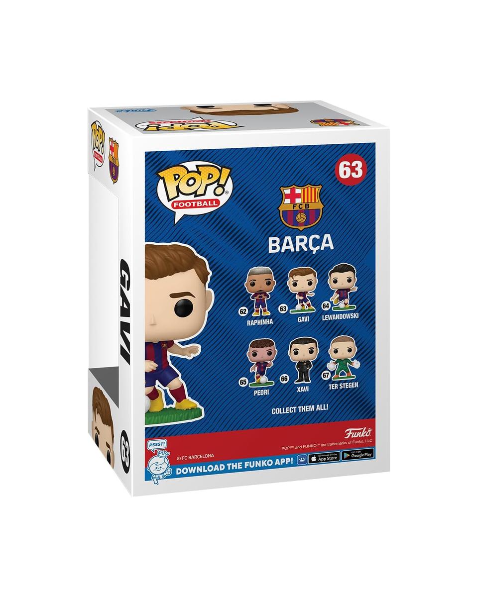 Bobble Figure Football - Barcelona POP! - Gavi 