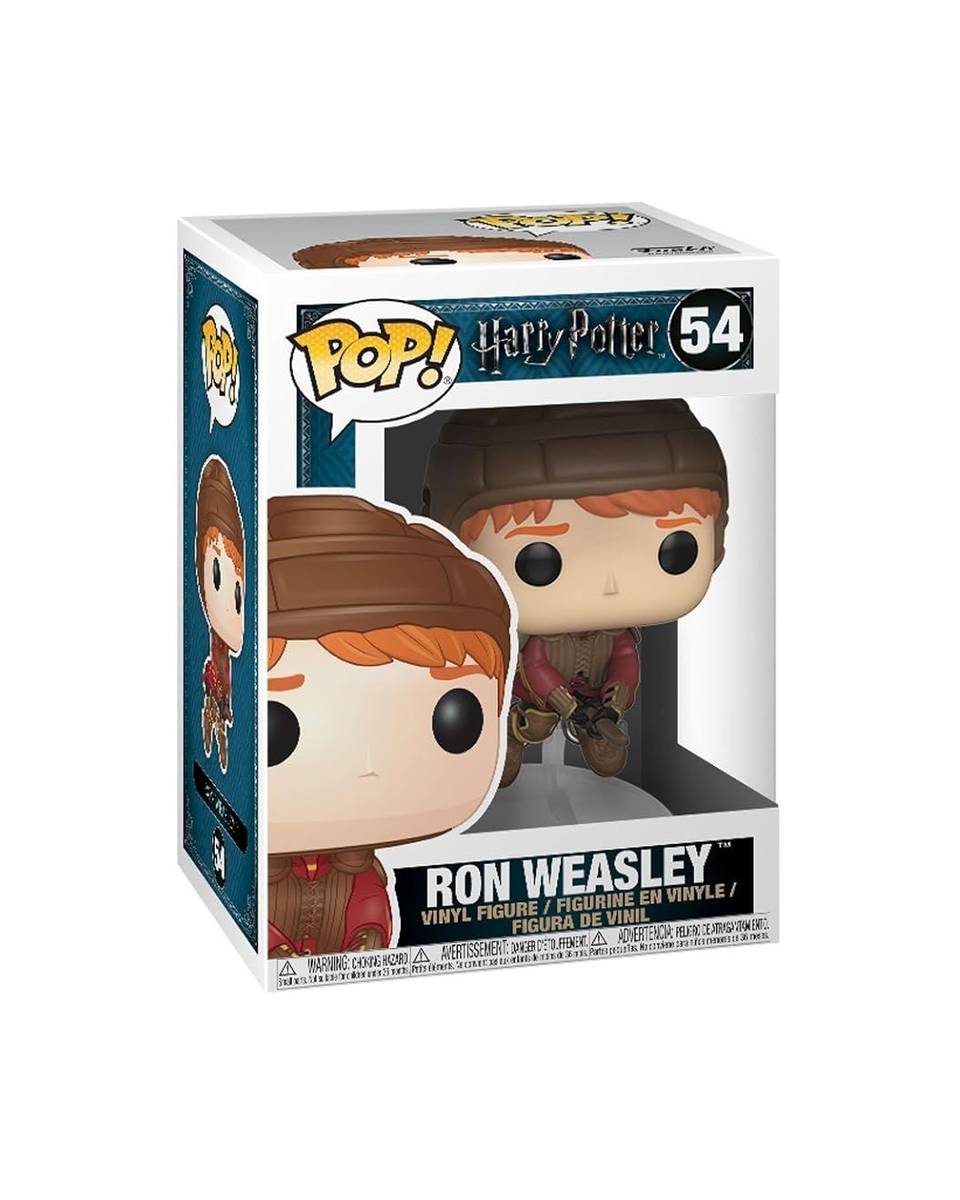 Bobble Figure Harry Potter POP! - Ron on Broom 