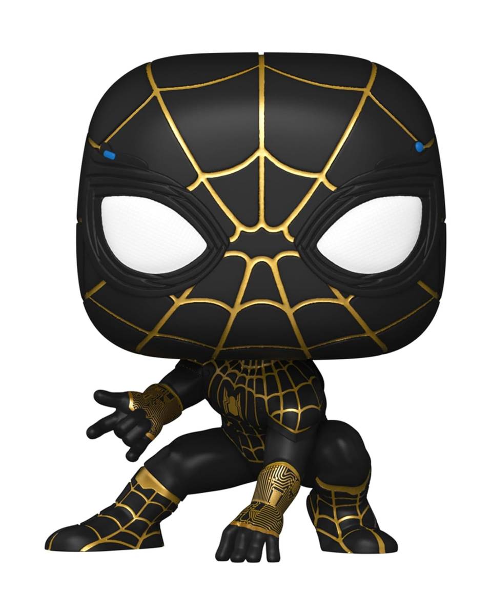 Bobble Figure Marvel - Spider-Man POP! No Way Home - Spider-Man Black And Gold Suit 