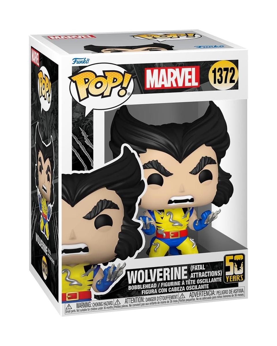 Bobble Figure Marvel - Wolverine 50th POP! - Ultimate Wolverine w/ Adamantium 