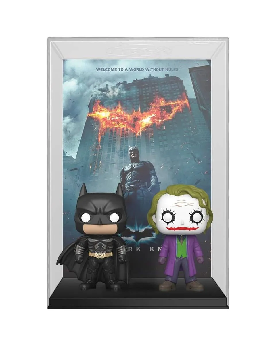 Bobble Figure Movie Posters - DC Batman The Dark Knight POP! - Batman & The Joker 
