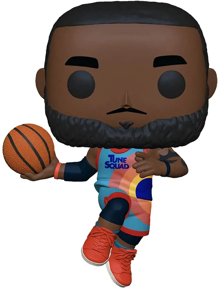 Bobble Figure Movies - Space Jam POP! - A New Legacy - LeBron James - Leaping 