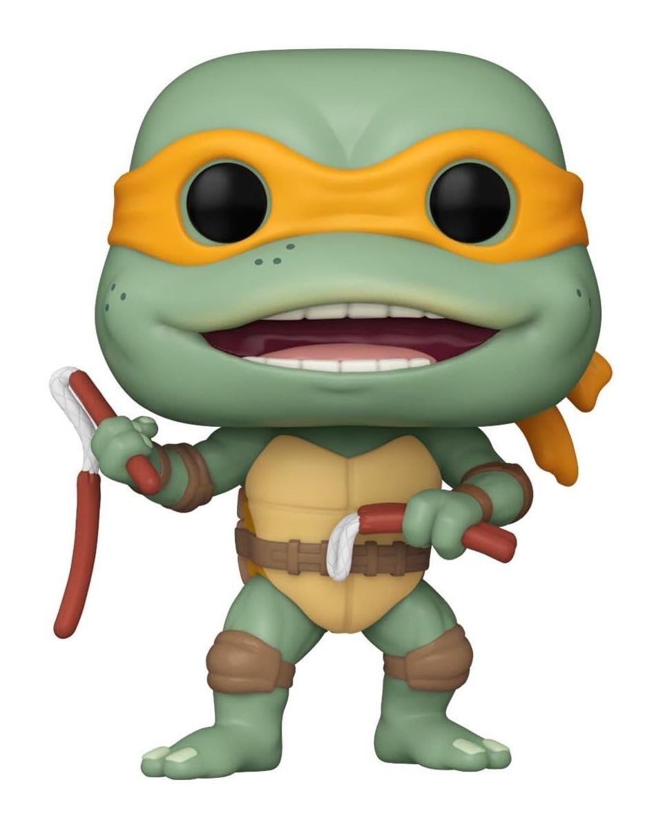 Bobble Figure Movies - Teenage Mutant Ninja Turtles POP! - Michelangelo Sausage Link Nunchucks 