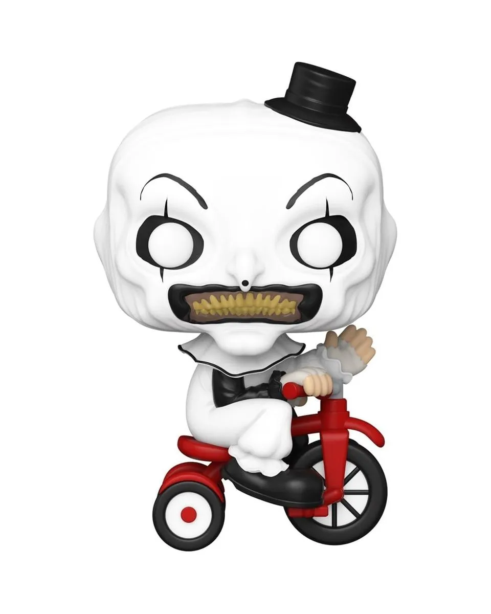 Bobble Figure Movies - Terrifier POP! - Art the Clown Wtih Bike 