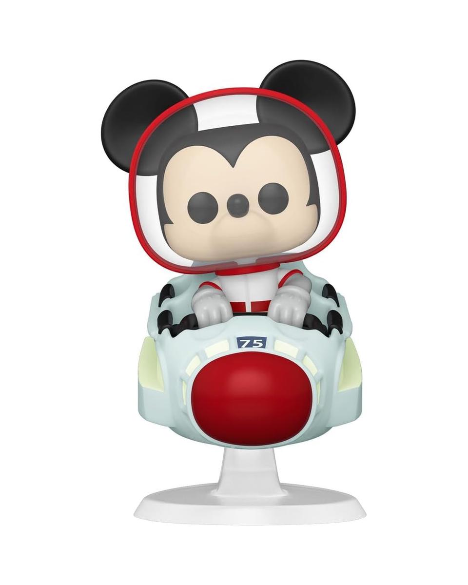 Bobble Figure Rides - Disney POP! - Mickey Mouse ad the Space Mountain Attraction 