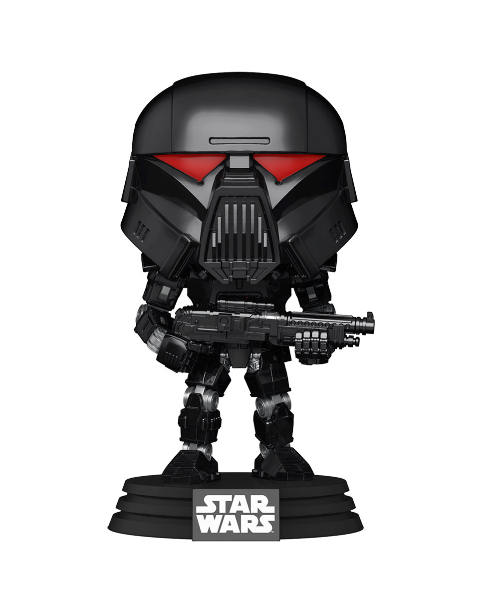 Bobble Figure Star Wars The Mandalorian POP! - Dark Trooper 