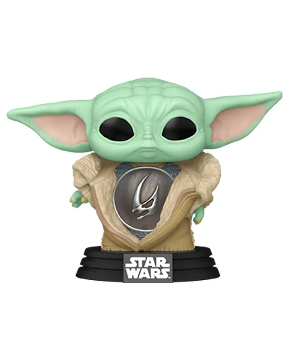 Bobble Figure Star Wars - The Mandalorian POP! - Grogu With Armor 