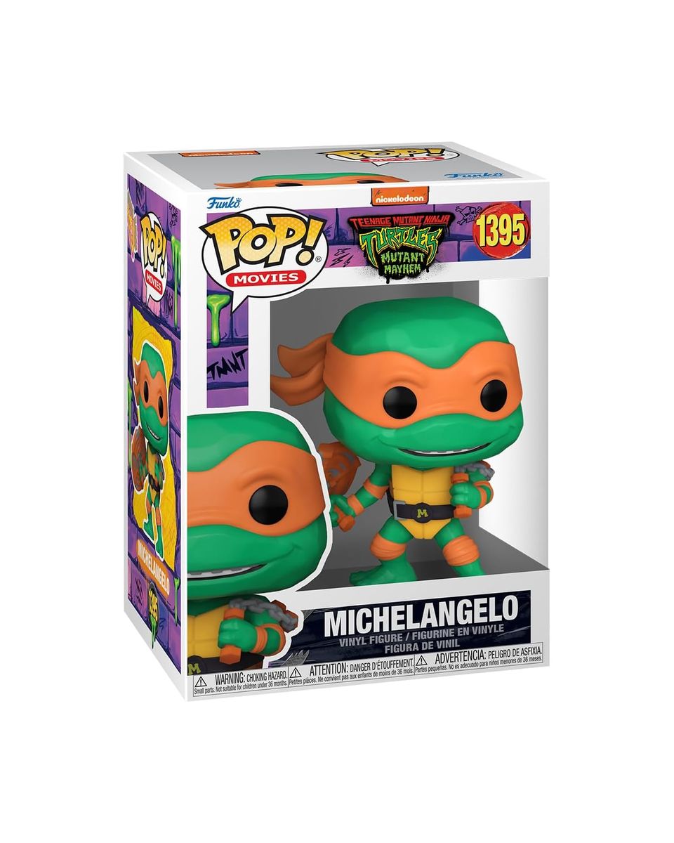 Bobble Figure Movies - Teenage Mutant Ninja Turtles - Mayhem POP! - Michelangelo 