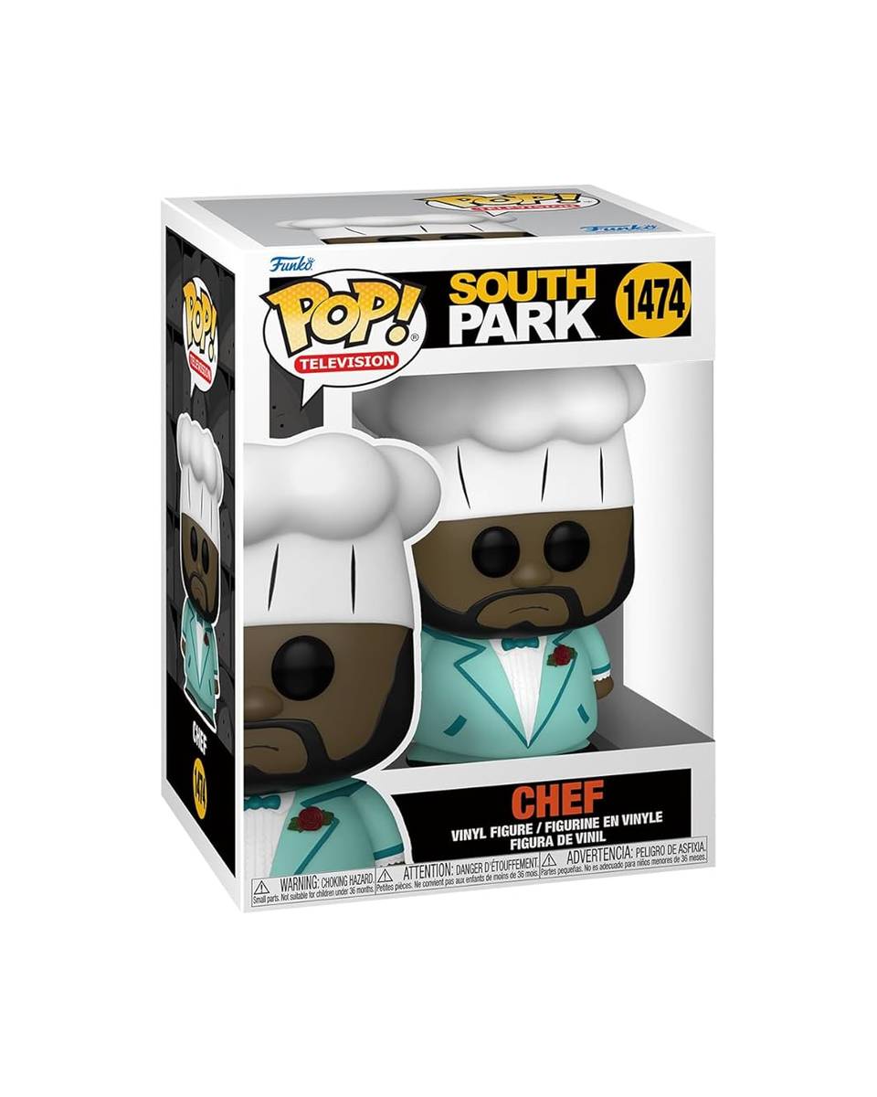 Bobble Figure Television - South Park POP! - Chef in Suit 
