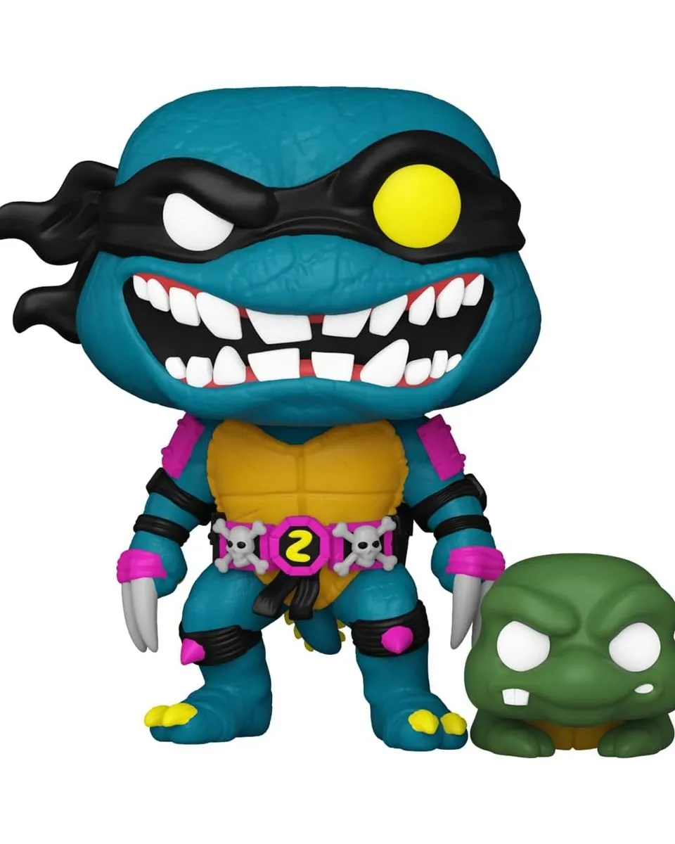 Bobble Figure Television - Teenage Mutant Ninja Turtles POP! - Slash With Pre-Mutated Slash 