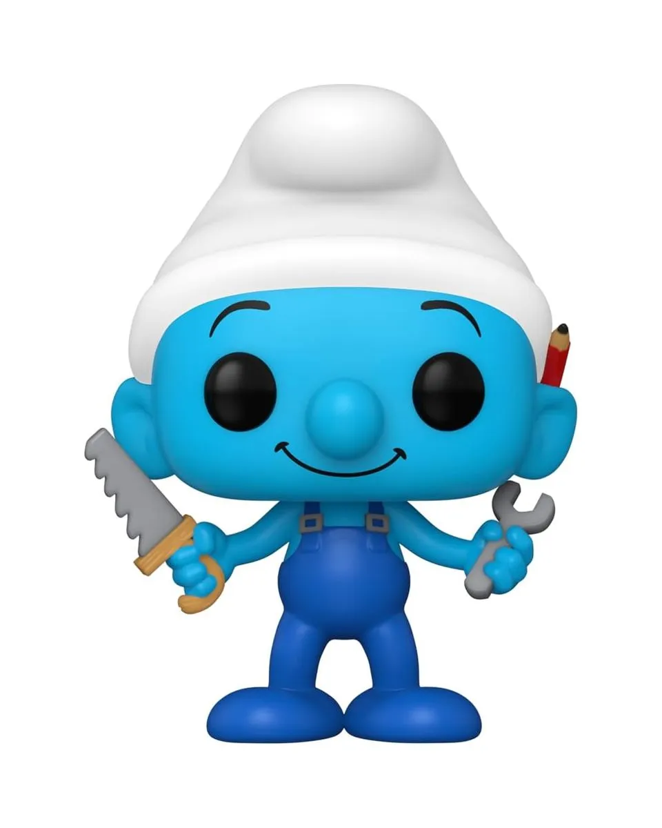 Bobble Figure Television - The Smurfs POP! - Handy Smurf 