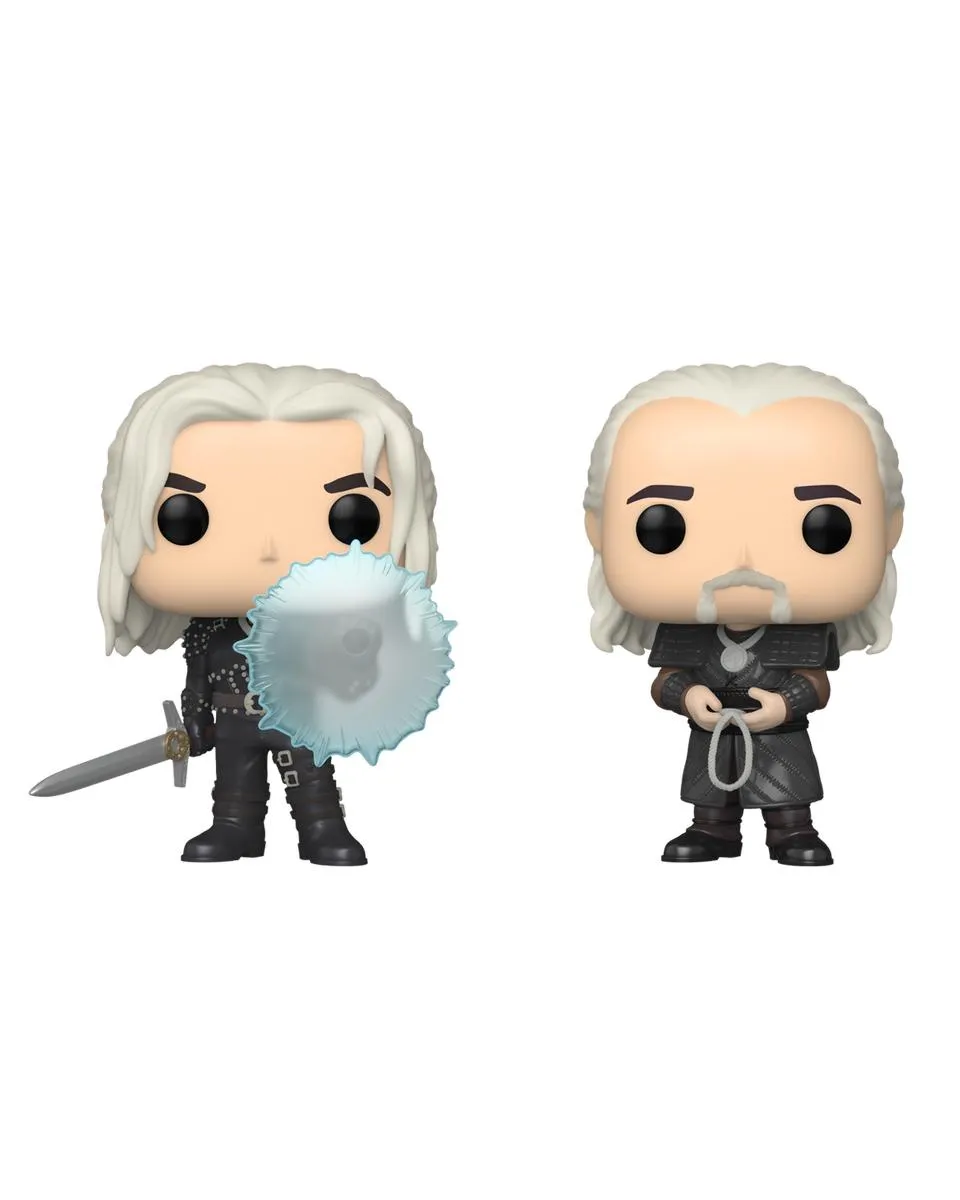 Bobble Figure Television - The Witcher POP! - Geralt & Vesemir 2-Pack 