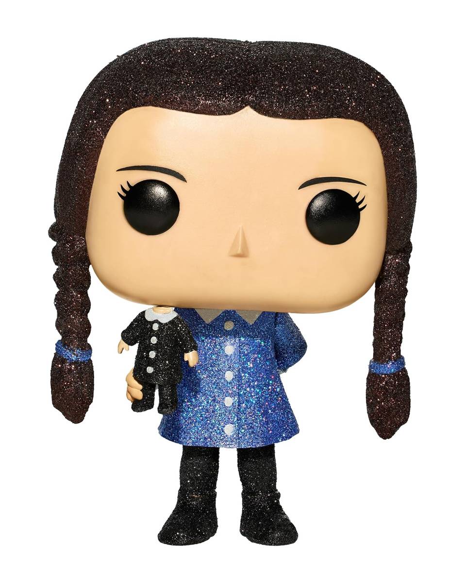 Bobble Figure Televison - Wednesday POP! - Wednesday Addams #811 - Diamond Glitter 