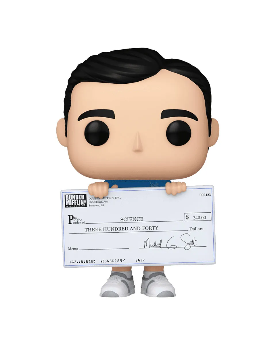 Bobble Figure Television - The Office POP! - Michael with Check 