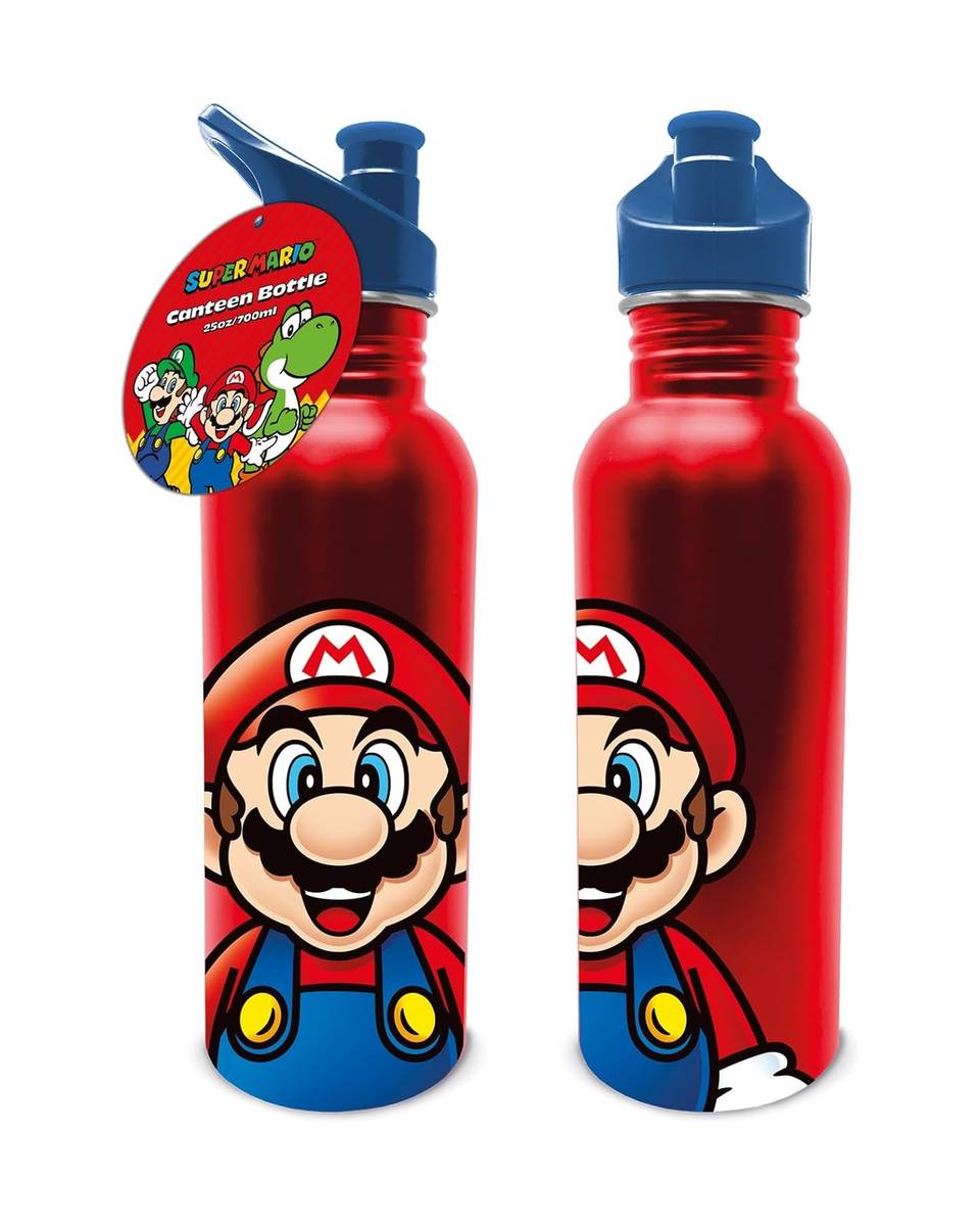 Boca Super Mario - Metal Canteen Bottle 