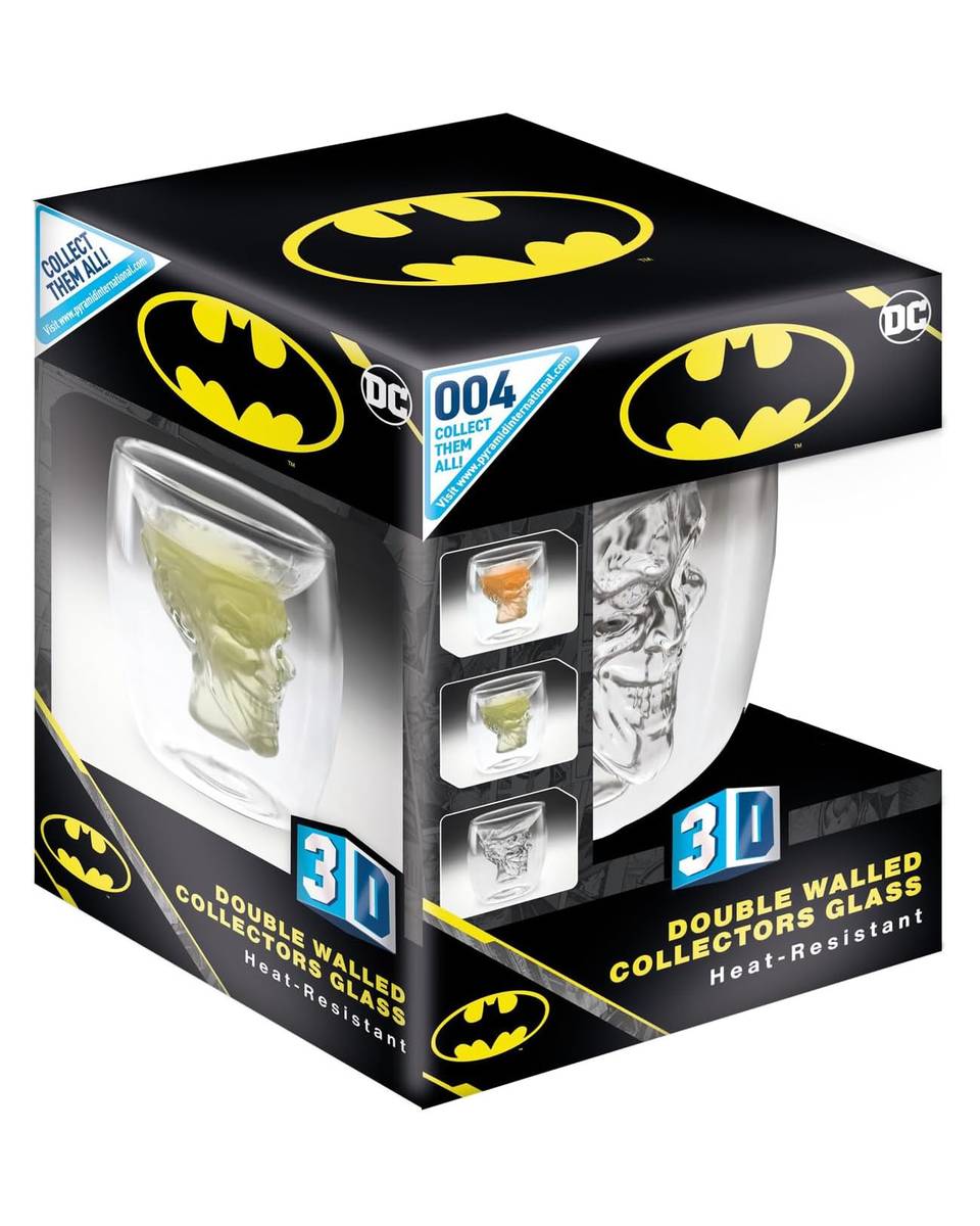 Čaša Batman - The Joker - 3D Doubble Walled Glass 