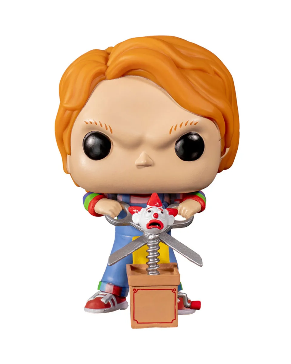 Bobble Figure Child's Play 2 POP! - Chucky with Buddy & Giant Scissors 