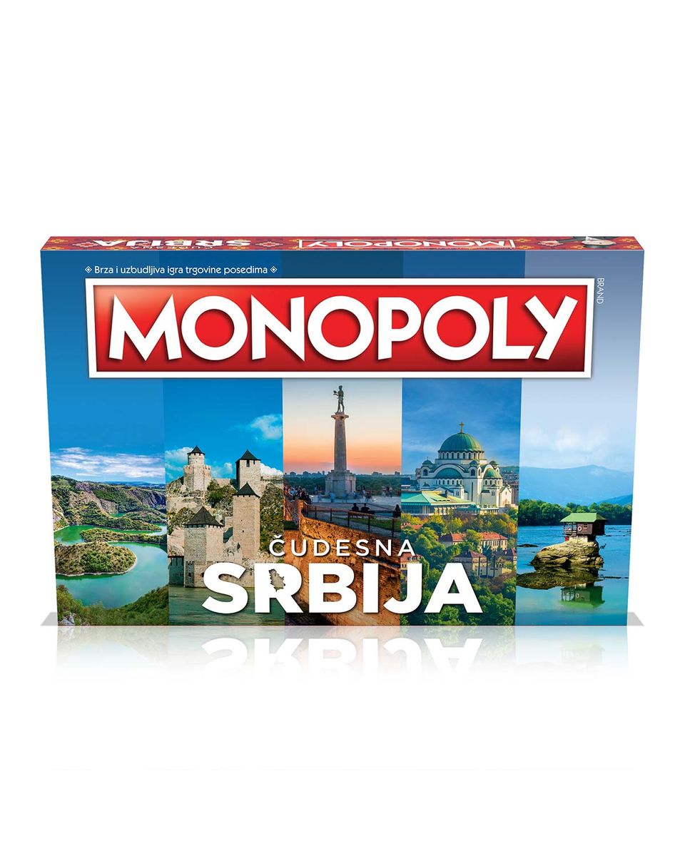 Društvena igra Monopoly - Čudesna Srbija 