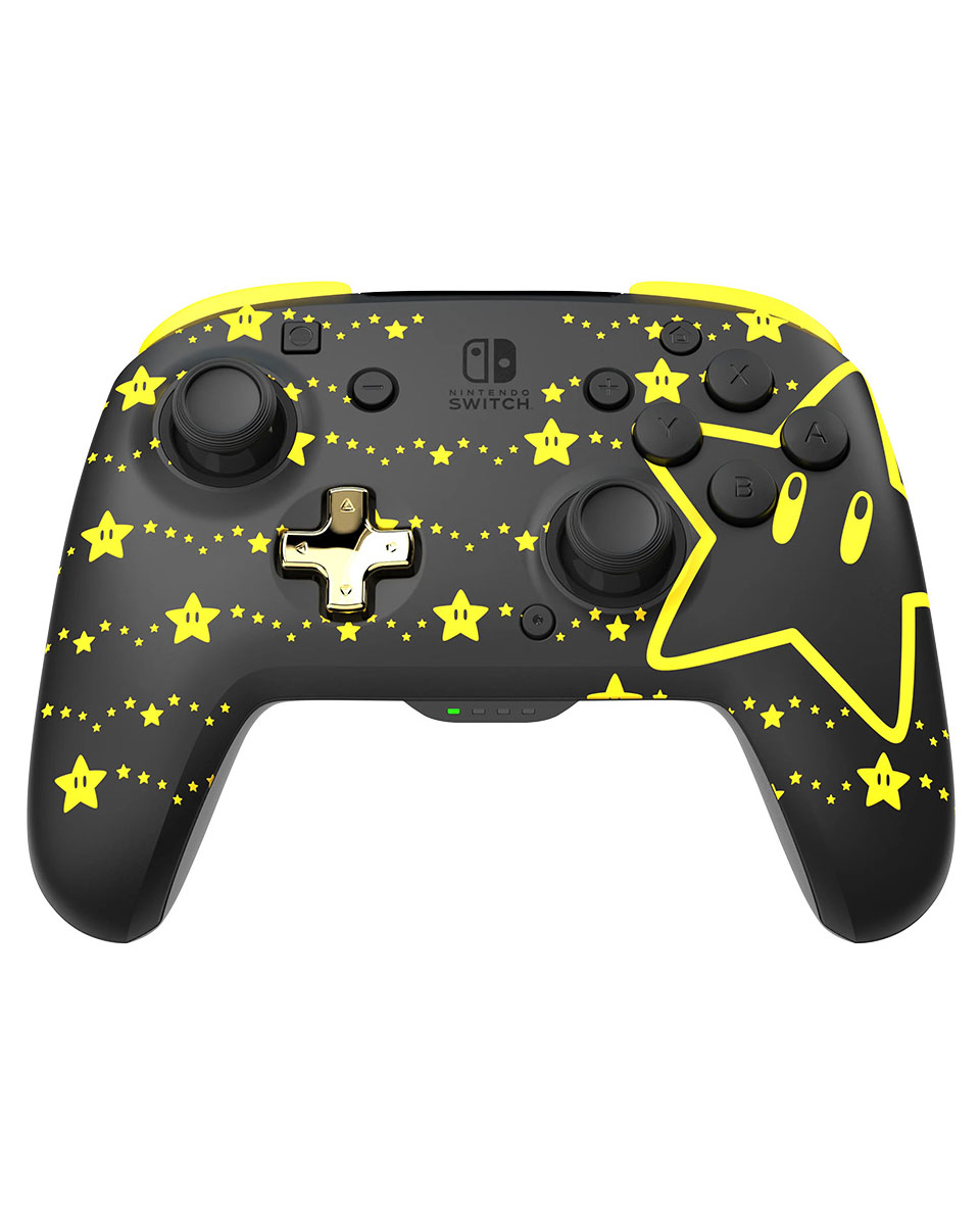 Gamepad PDP Rematch Super Star - Glow in the Dark 