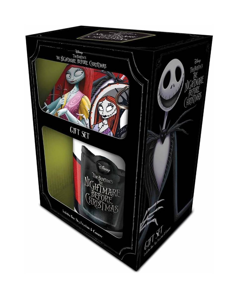 Gift Set - Nightmare Before Christmas - Šolja, Podmetač & Privezak 