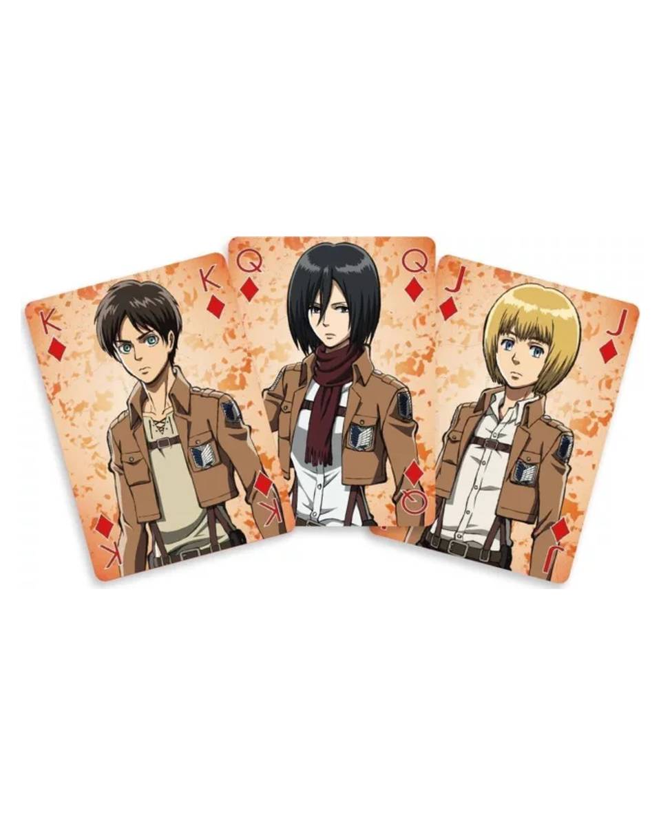 Karte Attack On Titan - Playing Cards 