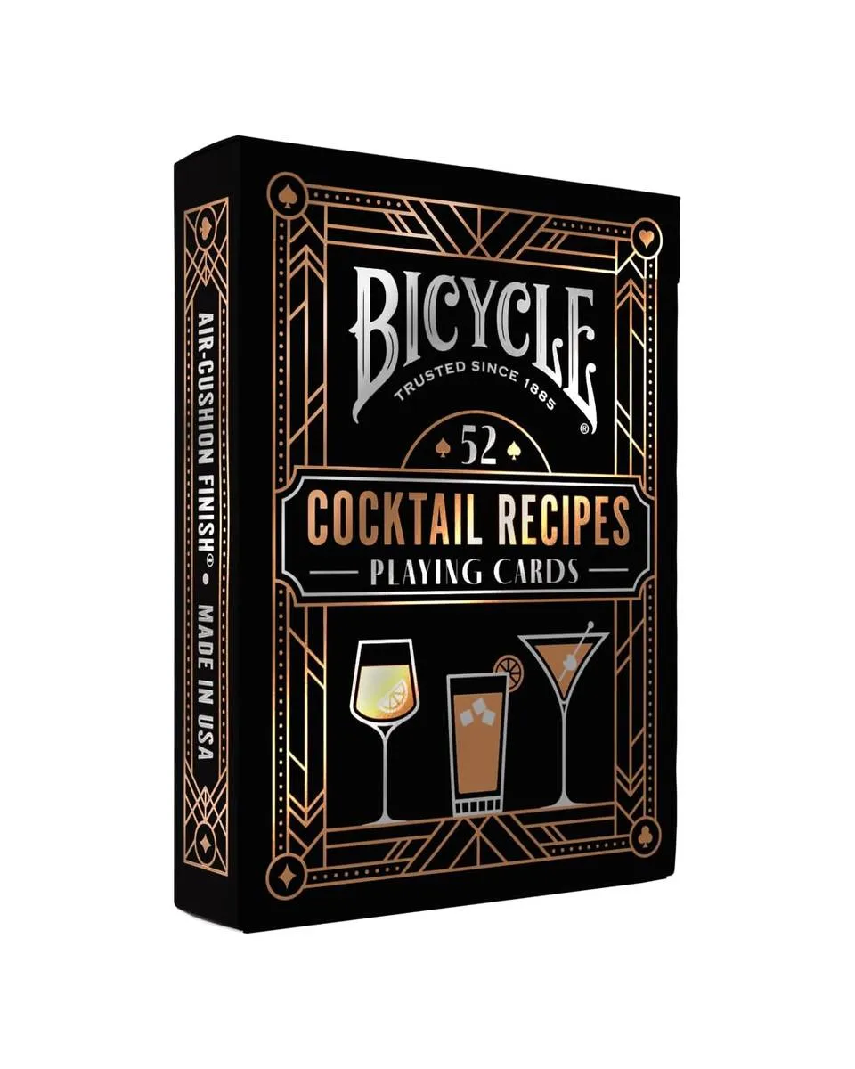 Karte Bicycle Ultimates - Cocktail Recipes - Playing Cards 