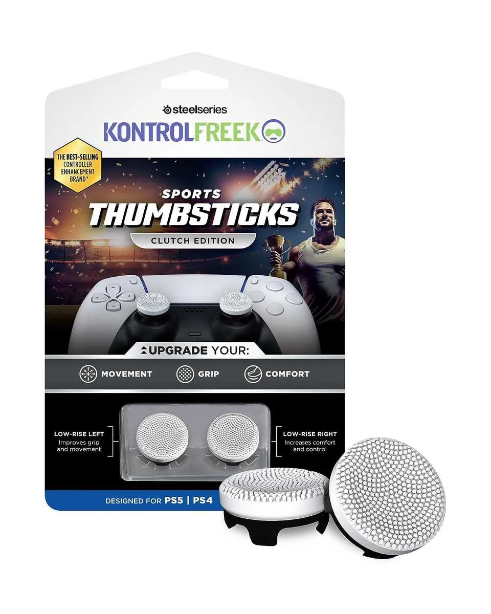 KontrolFreek Thumb Grip - Clutch Edition - White