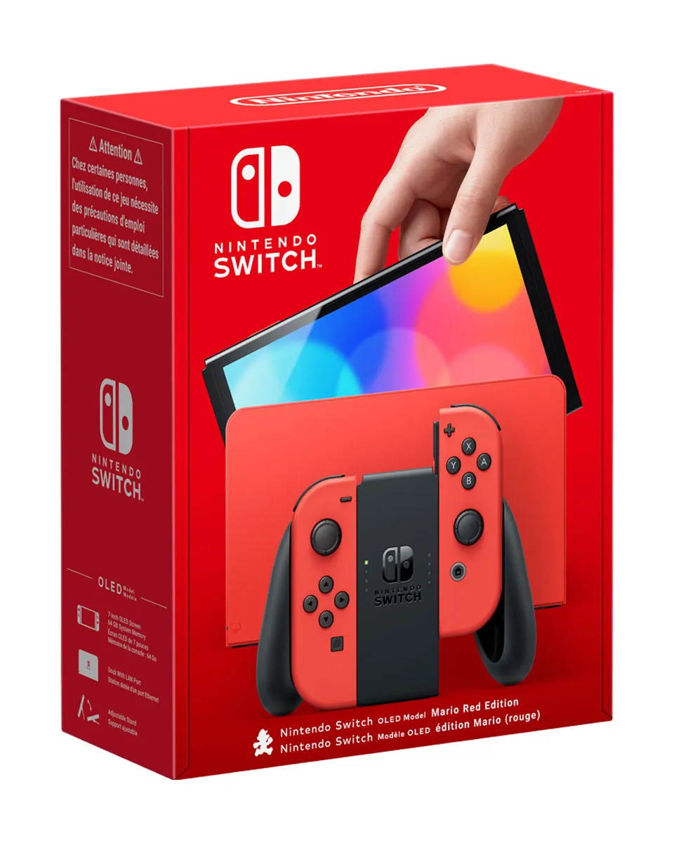 Konzola Nintendo Switch OLED - Mario Red Edition