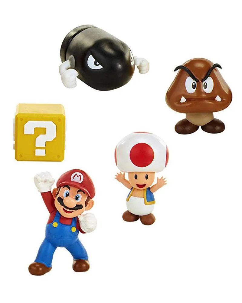 Mini Figure World of Nintendo - 5-Pack - Super Mario Bros. U Acorn Plains 